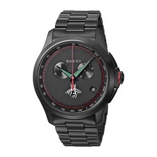 Gucci G-Timeless Men's Black Chronograph Watch - YA126269