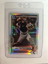 2021 Bowman Draft Adley Rutschman Chrome Refractor BDC-31 - Baltimore Orioles