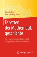 Facetten Der Mathematikgeschichte Klaus Volkert (U. A.) Taschenbuch Xii Deutsch