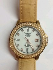 Women's Aviator F Series Watch Working Battery In Good Used Condition 