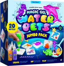 Aqua Fairy Water Gel Kit for Kids - Gifts for Girls - Magic Elf Toy Kits - Water