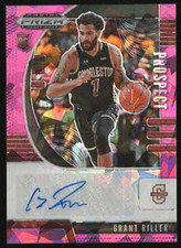 2020 Panini Prizm Draft GRANT RILLER PINK ICE PRIZM Autograph Rookie Auto #PA-GR