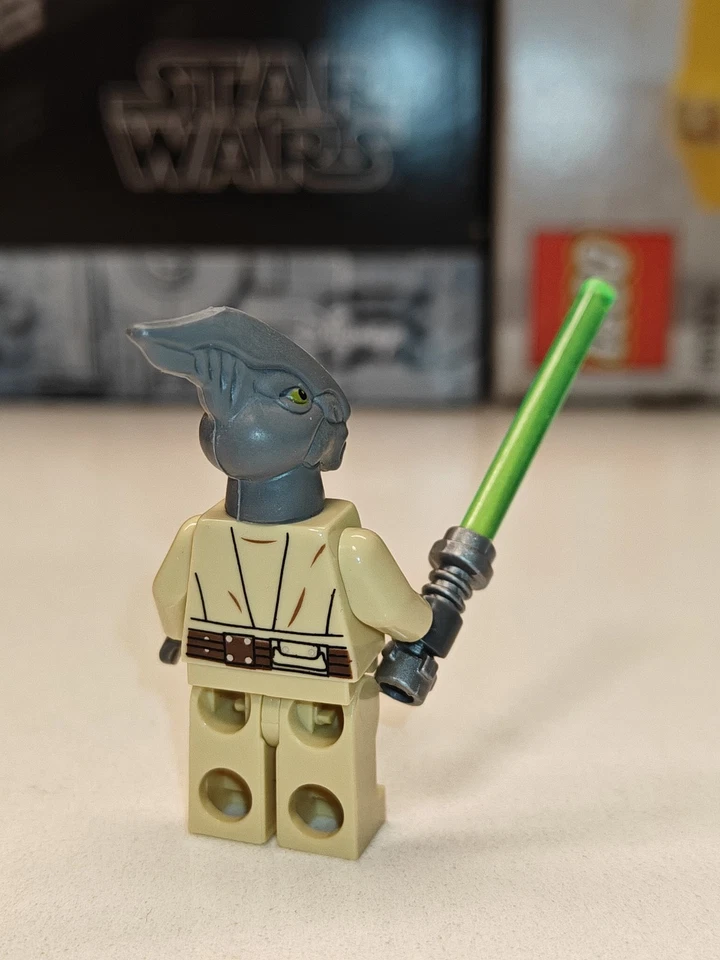NUEVA Minifigura Lego Personalizada Star Wars Coleman Trebor 75019 AT-TE Vurk Jedi Master Foto 2 de 2