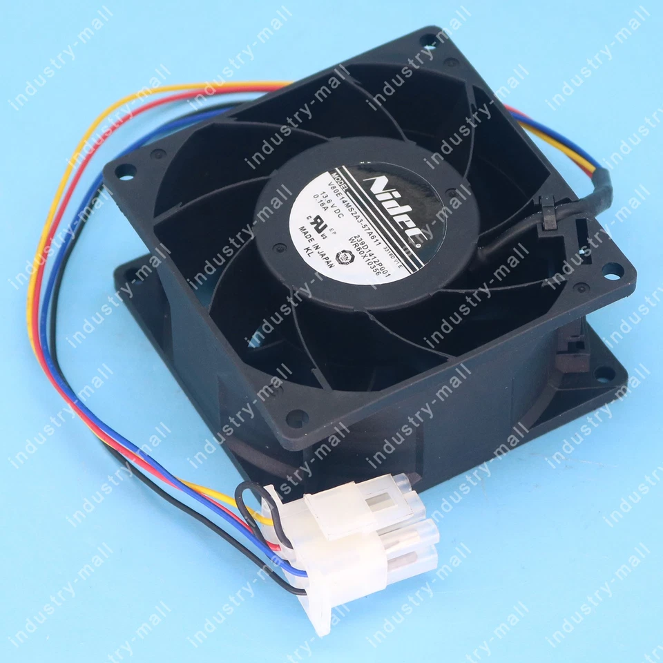 1PC NIDEC V80E14MS2A3-57A611 239D1412P001 GE WR60X10356 DC13.6V 0.16A Fan New - Image 4 of 4
