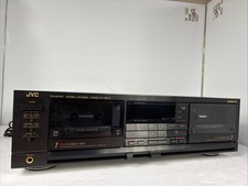 JVC TD-W999 Stereo Double Cassette Player. Serviced 