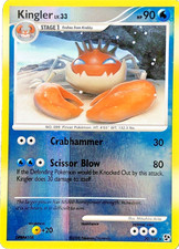 Pokémon TCG - Kingler - 20/106 - Reverse Holo - Great Encounters [Light Play] on eBay