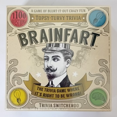 ''BRAINFART'' EIN SPIEL VON BLURT-IT-OUT CRAZY FUN (QUIZSPIEL) FÜR 2+ VON HYGGE GAMES
