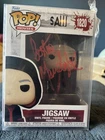 Funko Pop! Movies Saw Jigsaw #1820 Autographed JSA Certified