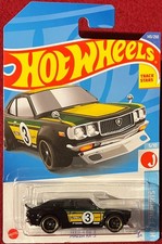 HOT WHEELS MAZDA RX-3 BLACK 143/250 . SEE COMBINED OFFERS !