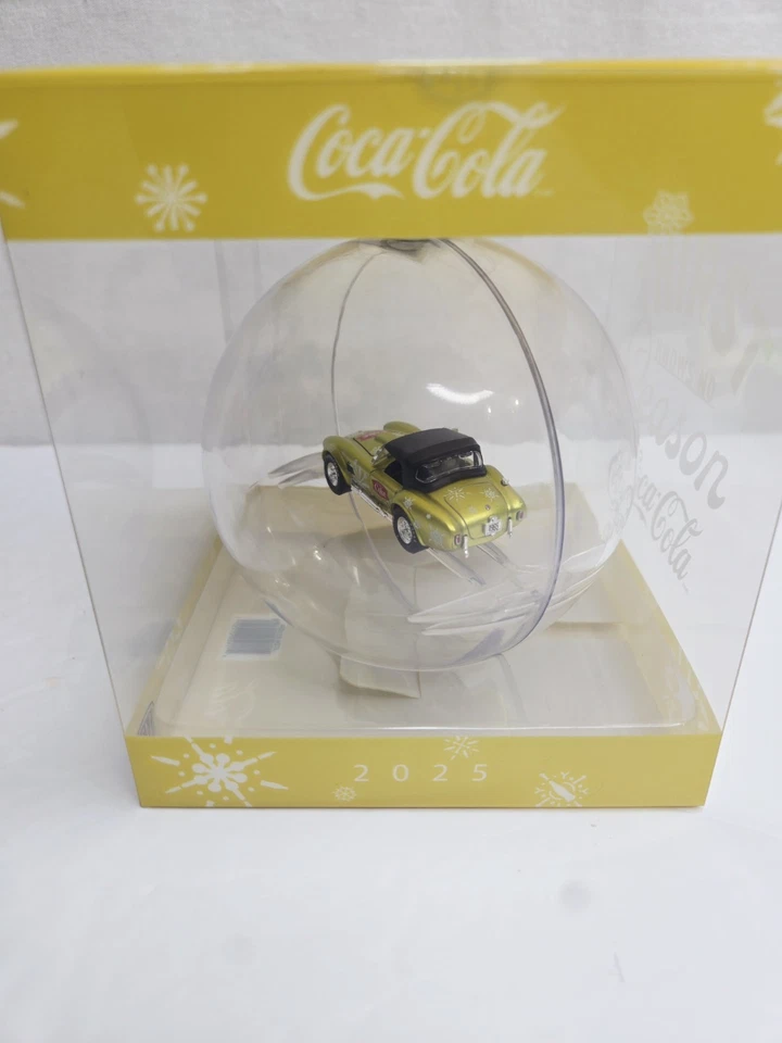 2025 M2 Machines Christmas Ornament Chase - Coca Cola 1965 Ford Shelby Cobra - Image 3 of 4