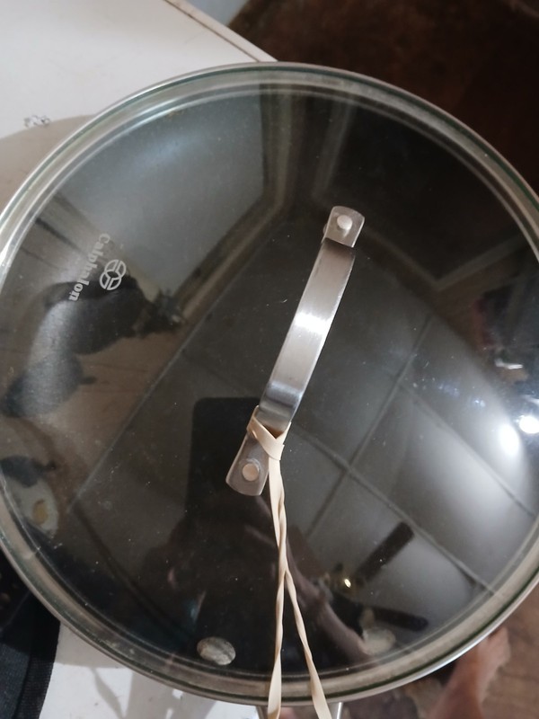 Calphalon Classic 10 Frying Pan with Top. USA Made. Gas Electric Glass Top. Used