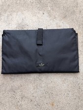 Kate Spade Black Nylon Baby Diaper Changing Pad Foldable Travel Mat