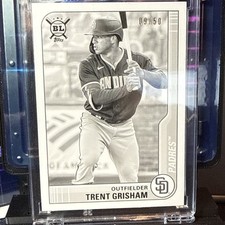 2021 Topps Big League - Trent Grisham #83 Black & White /50 (RC)
