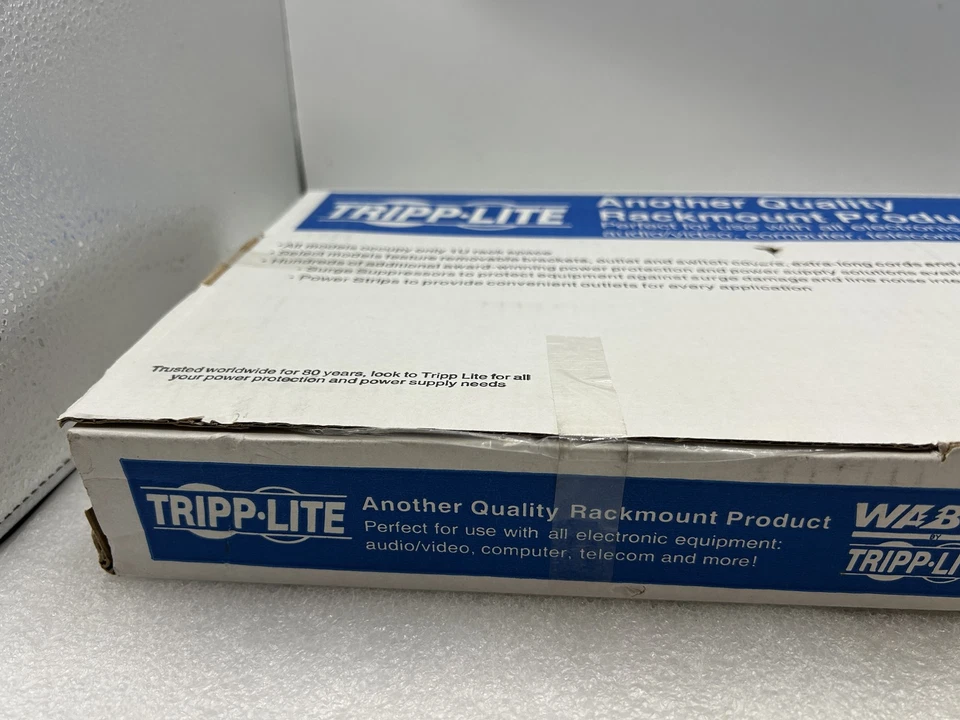 NEW Tripp Lite RS-1215-RA 1U 12 Outlet Rack Mount Power Strip FREE S/H - Image 2 of 4