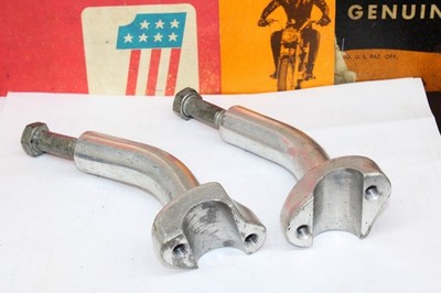 Harley FX Super-Glide Shovelhead EVO Handlebar Aluminum Pullback Risers