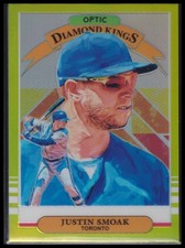 2019 Donruss Optic Justin Smoak Lime Green DK  4