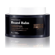 Scotch Porter Beard Balm, 3 oz Moisturizing,For All Beard Types Softens Hydrates
