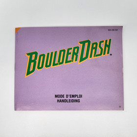 Boulder Dash - Nintendo NES - CIB FAH