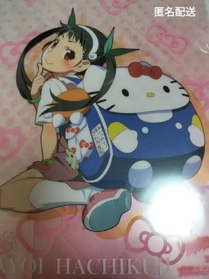 Mayoi Hachikuji Clear File  Monogatari Series × Hello Kitty Café Sanrio  Ltd
