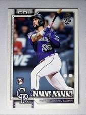 Warming Bernabel 2026 Topps Series 1 #55 RC Rockies Baseball Card
