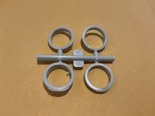 1 25 scale model parts 1936 Ford 5 Window Coupe Inner Wheels For Custom Only