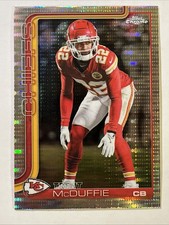 2025 Topps Chrome Football - Pulsar Refractor #154 TRENT MCDUFFIE