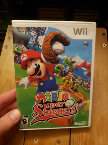 Mario Super Sluggers Wii CIB Tested Works (Nintendo Wii, 2008)