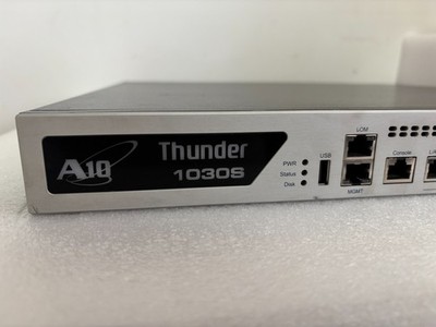 A10 Networks Thunder TH1030S ADC Application Delivery Controller Tested