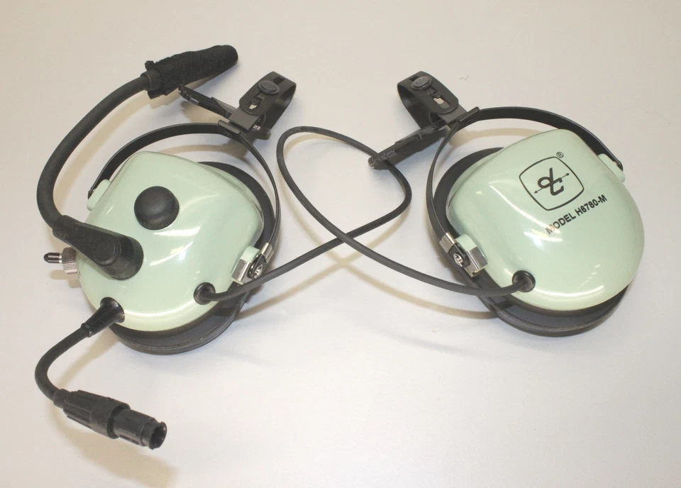 David Clark H6780-M (P/N 40416G-61) IS Cap Attachable Headset NEW - Image 3 of 4