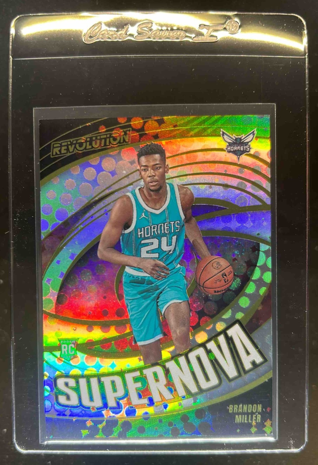 2023-24 Panini Revolution Brandon Miller Supernova RC Rookie #10 Hornets