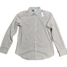 Old Navy Slim Fit Pro Signature Performance Dress Shirt Black M Dress Business