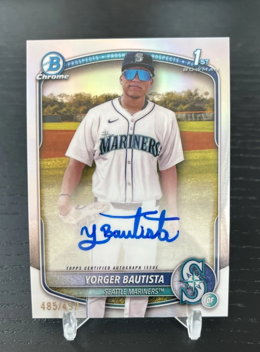 Seattle Mariners Baseball Sports Trading Cards & Accessories