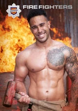 Firefighters Lined Notebook: Plastic Free Packaging by Carousel Calendars Hardco