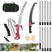 Telescopic Pole Saw Extendable Tree Pruner Lightweight & Portable Branch Cutter