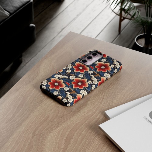 Japanese Floral Art - Tough Phone Case - iPhone, Galaxy, Google Pixel Models - 第 195/203 張圖片