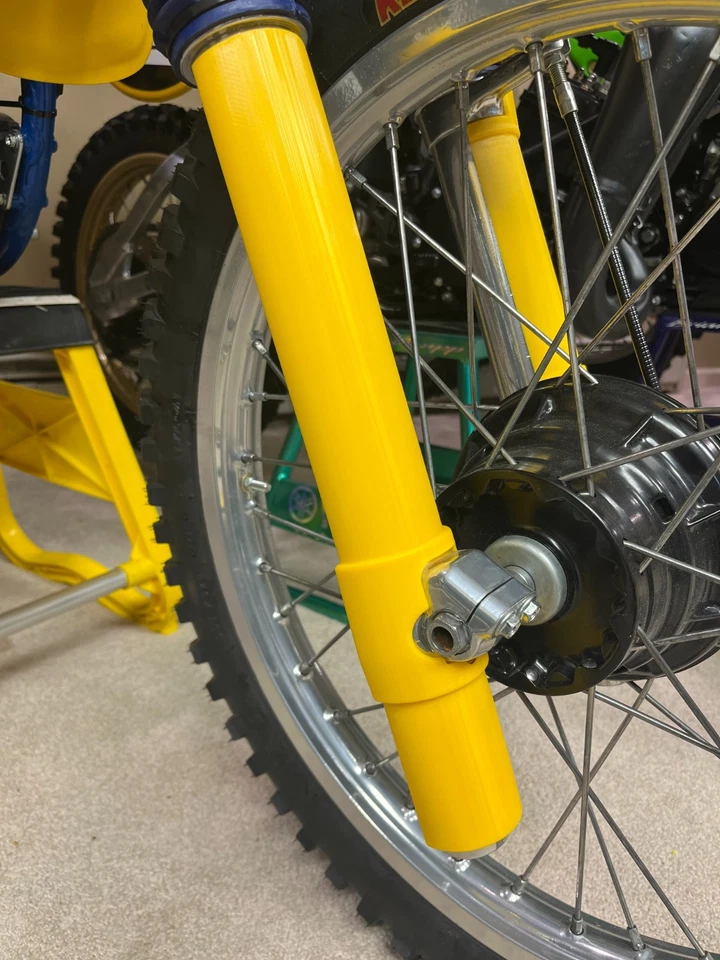 Protectores de horquilla de repuesto para Suzuki RM 1984-1989 51202-14500-163, 51202-14501-163 Foto 2 de 4