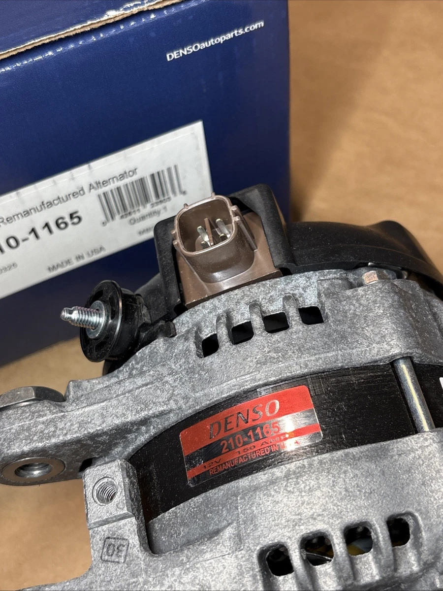 Genuine Denso Alternator 210-1165 REMANUFACTURED photo 2