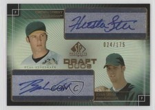 2004 SP Prospects Draft Duos 24/175 Huston Street Ryan Webb #DD-SW Auto 4m3