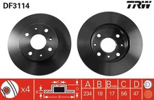 Disque de frein Daihatsu GRAN MOVE