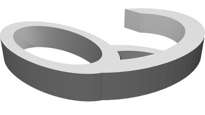 Türöffner Haken Schlüsselanhänger Kontaktlos Zwei Finger Drücken Knöpfe 3D Gedruckt
