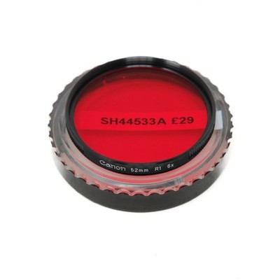 Gebrauchter Canon 52mm R1 Rotfilter für Schwarzweißfotografie (SH44533A)
