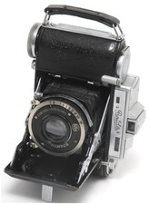  Balda Super Baldina 35mm RF folding film camera w. Meyer Goerlitz Trioplan 2.9