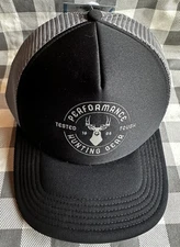 NWT - Columbia PHG Saw back Foam Trucker Black Grey Snapback Unisex One Size