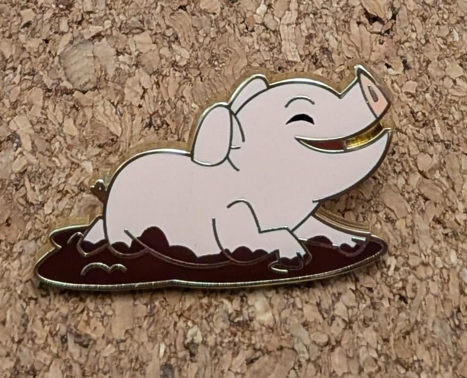 Disney Pin Muddy Pig Pirates of the Caribbean Cuties Collection 2023
