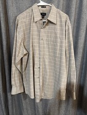 Men s Van Heusen Dress Shirt Long Sleeve Size Large