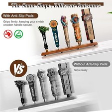 Beer Tap Handle Display, Only Holder Holds 5 Tap Handles Tabletop US Standa...