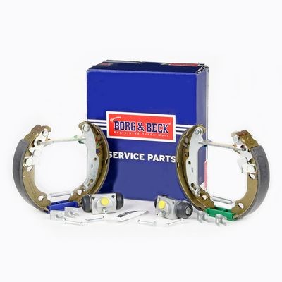 BORG & BECK BBS1038K Brake Shoe Set Rear Braking Fits Ford Courier Fiesta Ka