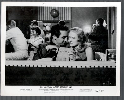 Strange One 8x10 Still Ban Gazzara Julie Wilson Film-Noir
