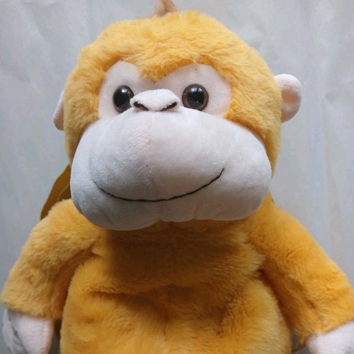  Plush Monkey Backpack Kids 16"