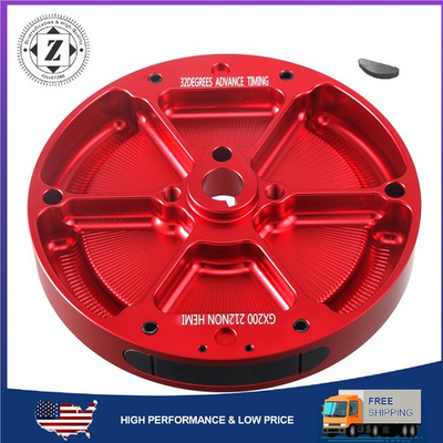 #ad #ad Aluminium Flywheel For predator 196cc 212cc Non Hemi Honda GX200 Engine $128.99